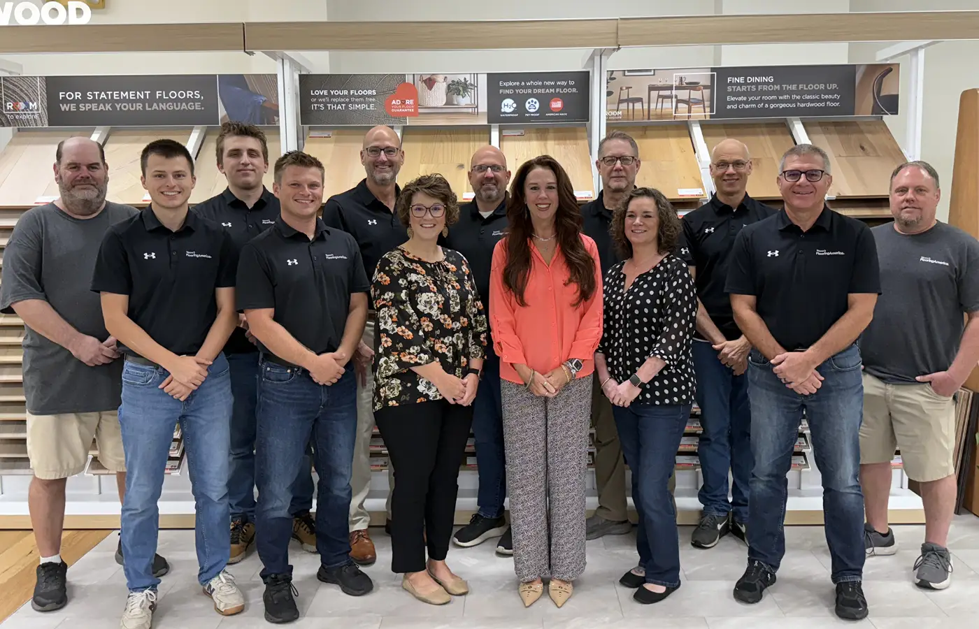 Weaver's Flooring America team