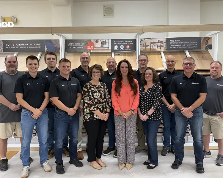 Weaver's Flooring America team