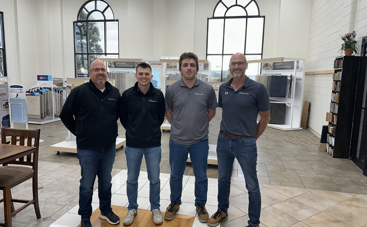 Weaver's Flooring America Owner and his son's