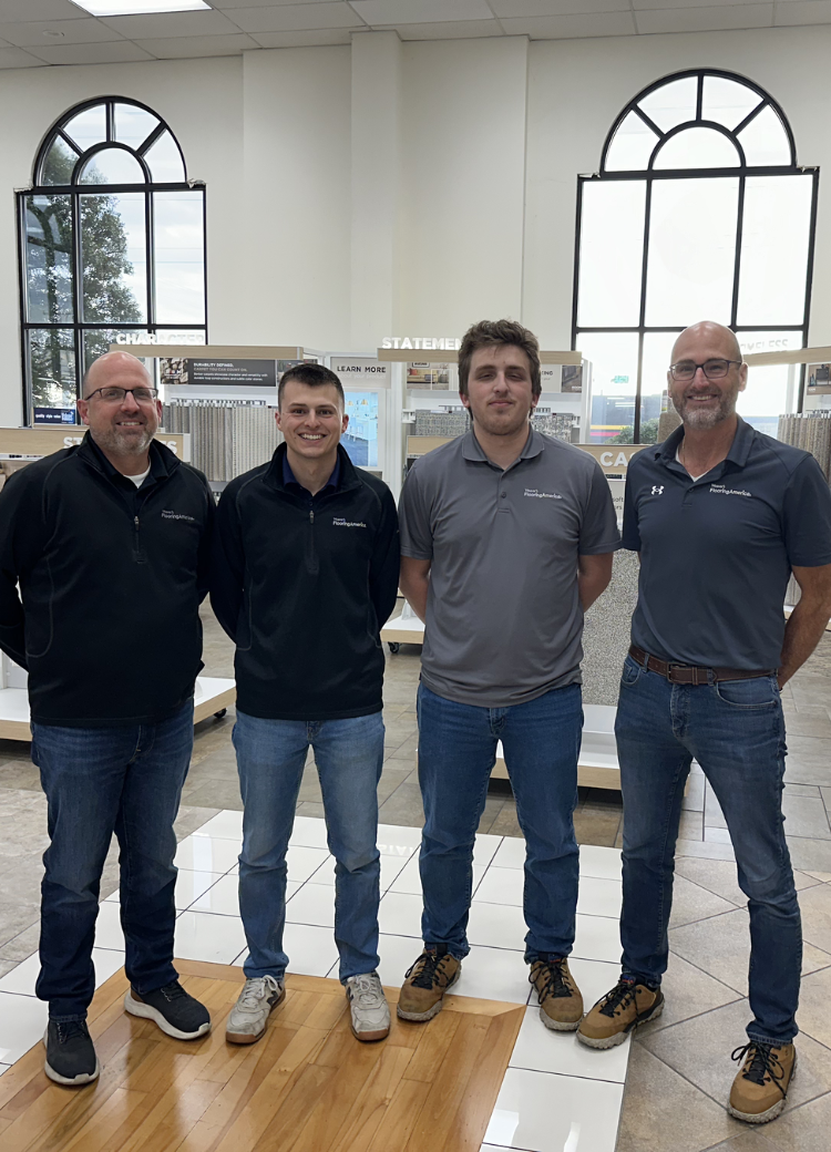 Weaver's Flooring America Owner and his son's
