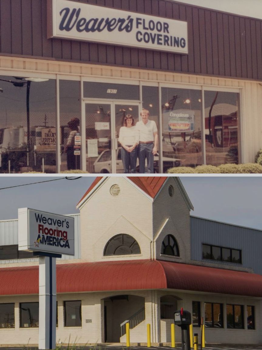 Storefront before and after