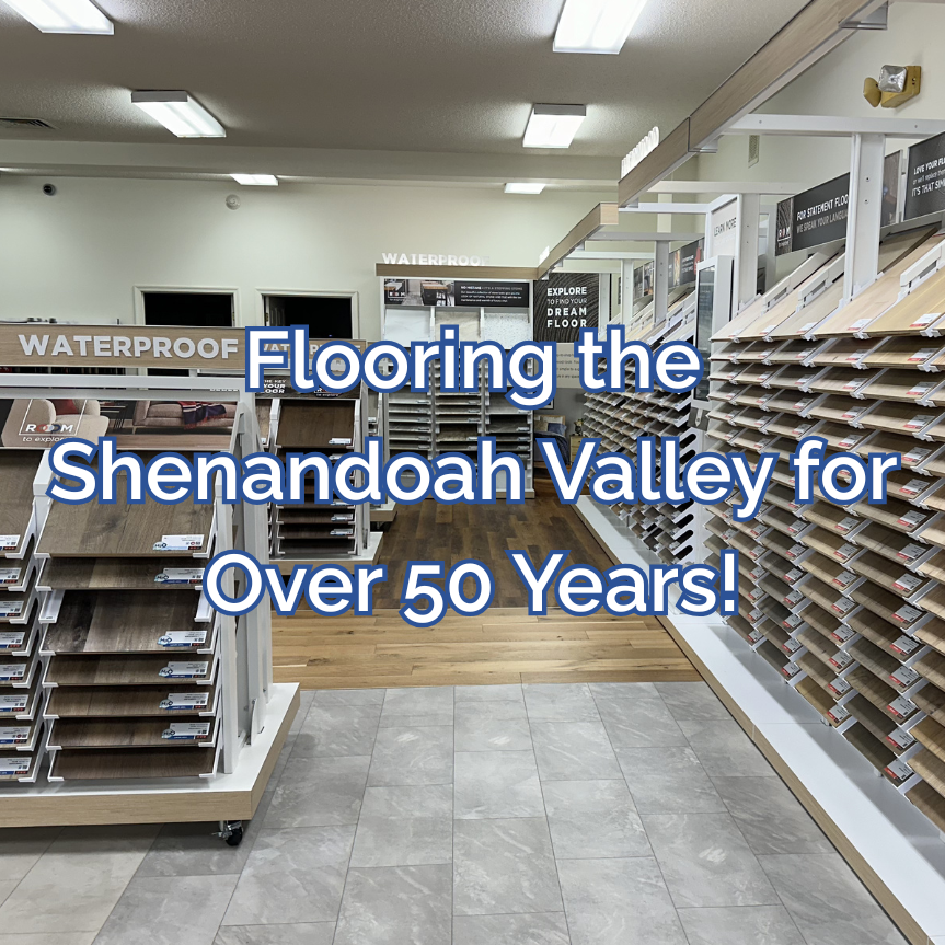 waterproof flooring display