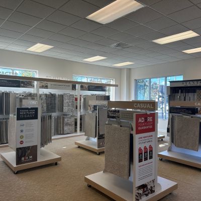 carpet display at our Winchester showroom
